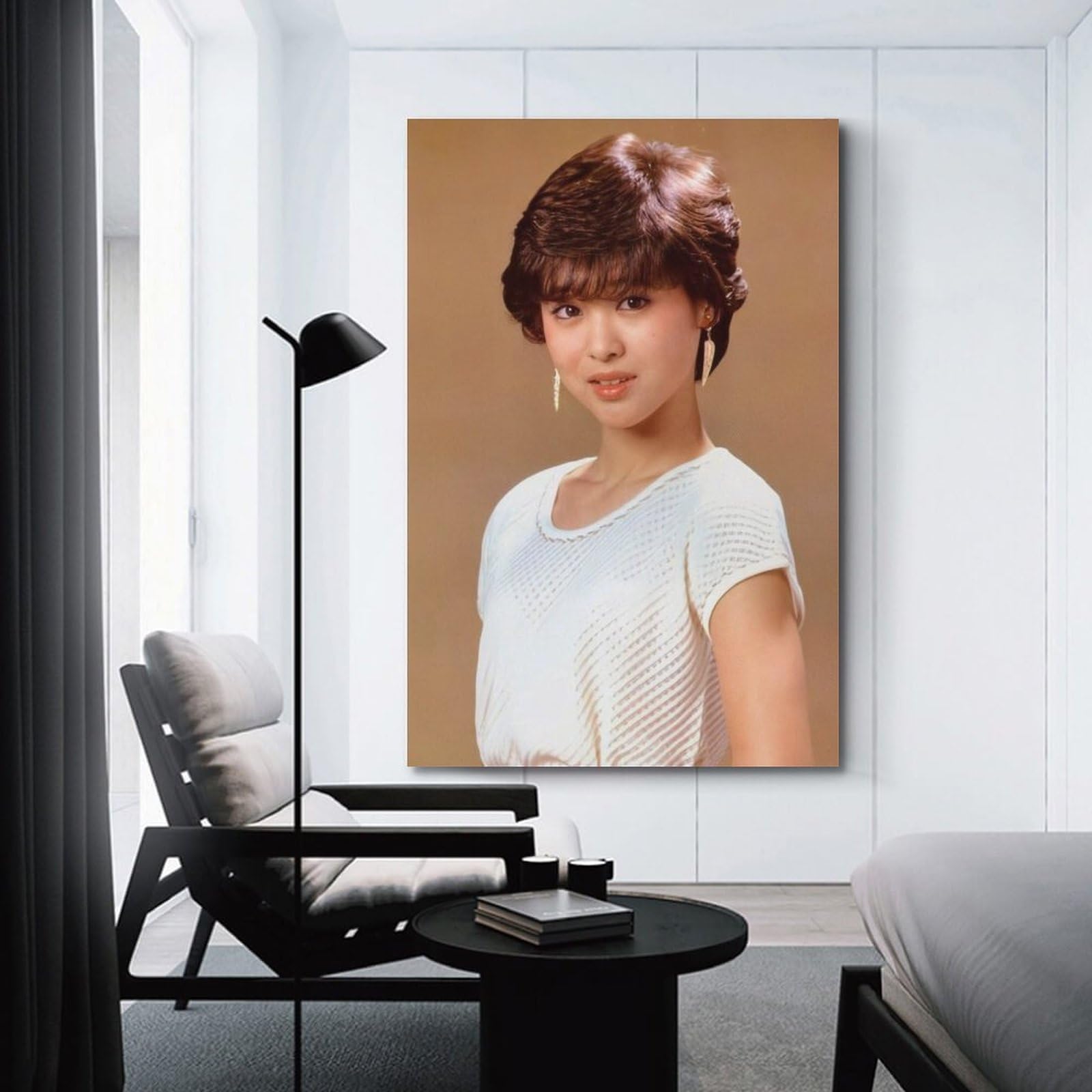 松田聖子　フォトキャンバス Amazon.co.jp: 松田聖子美しい写真ポスターモダン スタイル ベッド